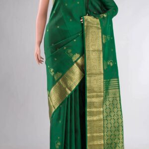 Tarangini-Green Kanchipuram Silk Saree